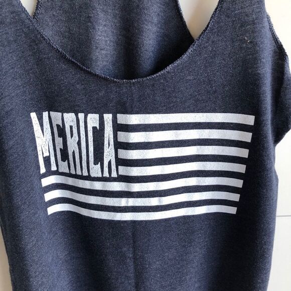 NEXT LEVEL Merica Tank Top Size XS - Picture 2 of 6